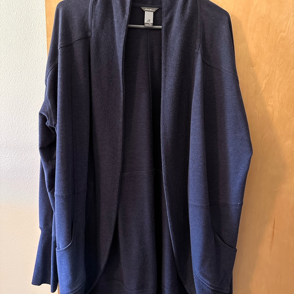 Eddie Bauer Navy Blue Women's Cardigan